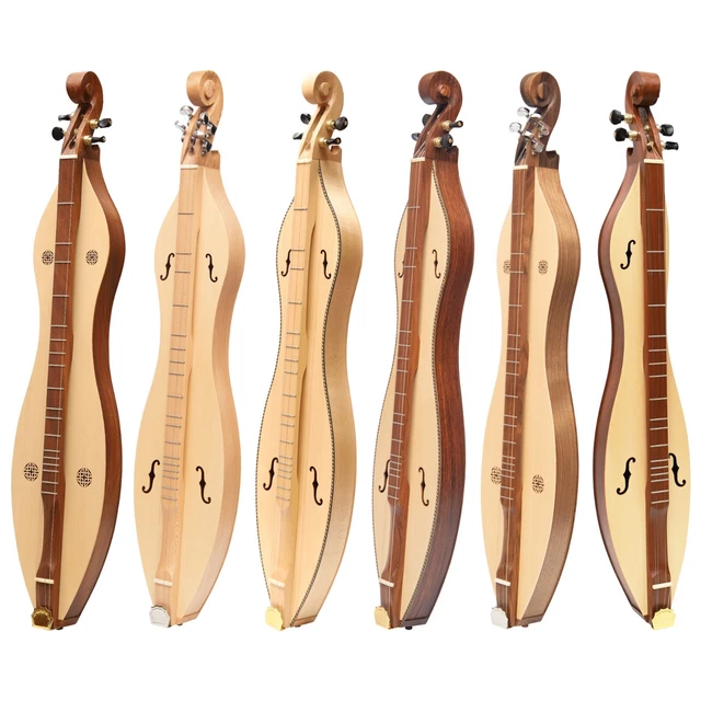 HEARTLAND MOUNTAIN DULCIMER 4 String, Appalachian Dulcimer with Bag and