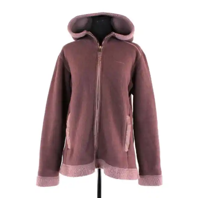 Patagonia Synchilla Arctic Hooded Fleece Zip-Up Mulberry Mauve Jacket L Sweater
