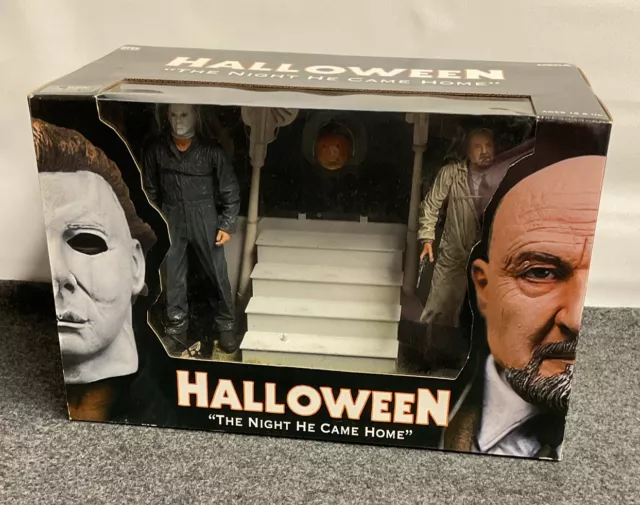 Halloween The Night He Came Home NECA Michael Myers & Dr Loomis Reel Toys 2004