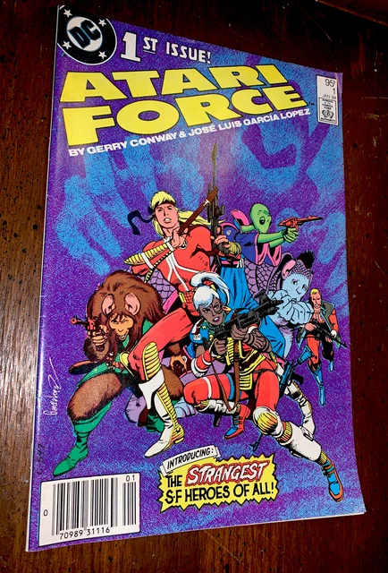 ATARI FORCE 1 VF+ First Appearance Atari Force Canadian Price Variant **NICE**