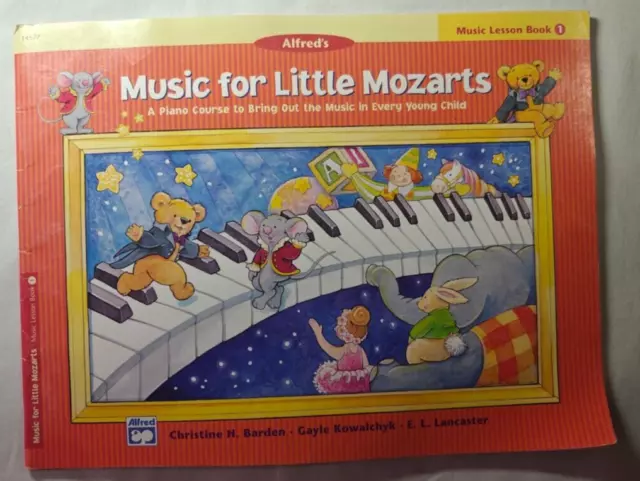 Alfred's Music for Little Mozart, Music Lesson Book 1