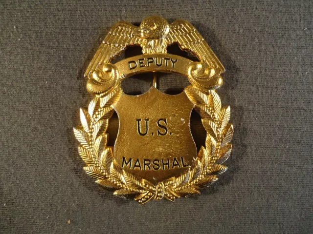 Historische Polizei Abzeichen badge USA DEPUTY US MARSHAL