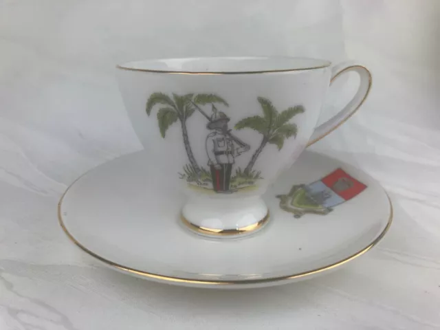Vintage -Cup And Saucer Set - Bahamas - Royal Tuscan