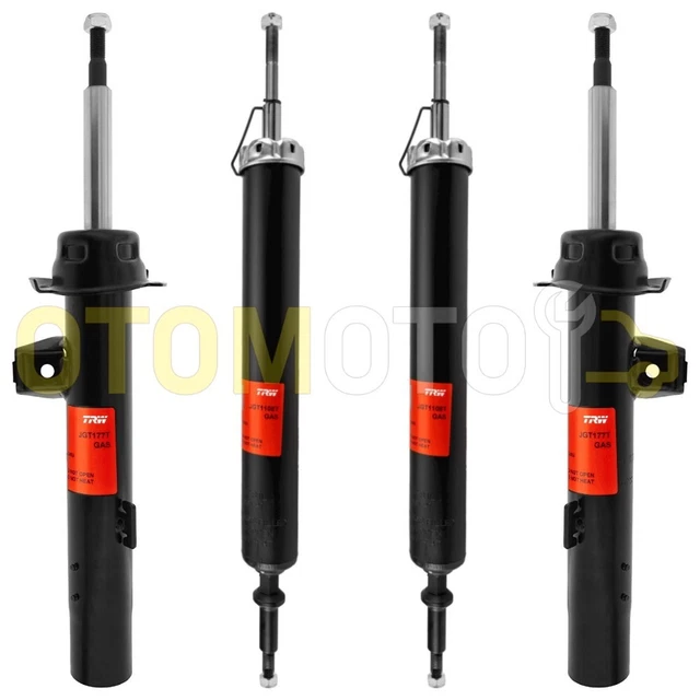 Kit Amortisseurs Arrière à Gaz Pour BMW 1 Et 3 Série (E81, E82, E88, E90, E91, E92, E93) - 2 Amortisseurs + Kits Anti-poussière - BESTPRICE