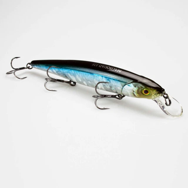 Crankbait Per Pesca Pesci Esca Da Pesca Illex Mag Squad 128 SP Jungle, 128mm 21g, Galleggiante Per Lucioperca - Edizione Limitata Wobbler Lucioperca