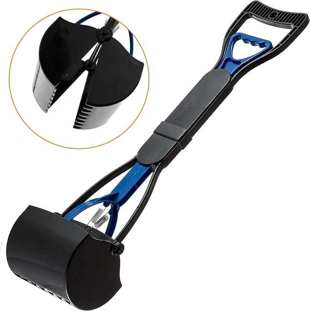 ?????? ??????????? ???????* Perro Pooper Scooper con mango largo, 60 cm/23,6",
