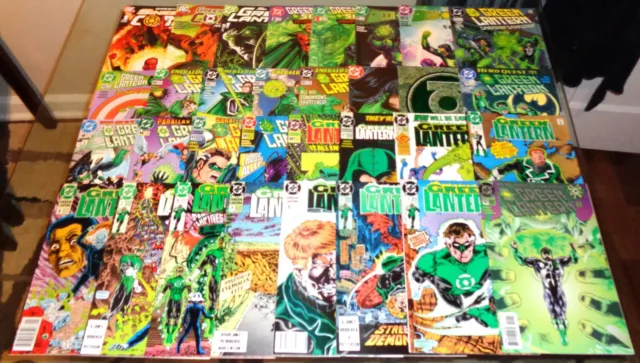 GREEN LANTERN VOL 2, DC COMICS comic book (LOT OF 32) ranging # 1- 181 (C-85)