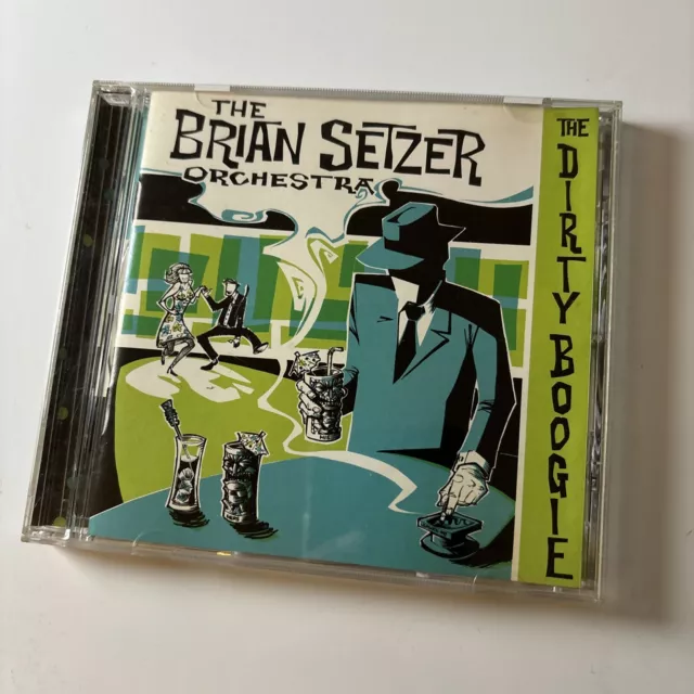 The Brian Setzer Orchestra - Dirty Boogie (CD, 1998) Intd-90183