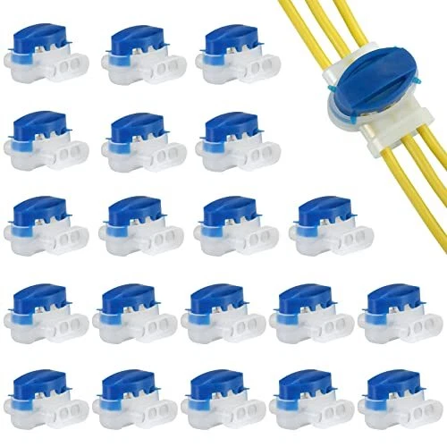 GWHOLE Lot de 20 Connecteurs de Câble Remplis des Résines pour Robot Tondeuse