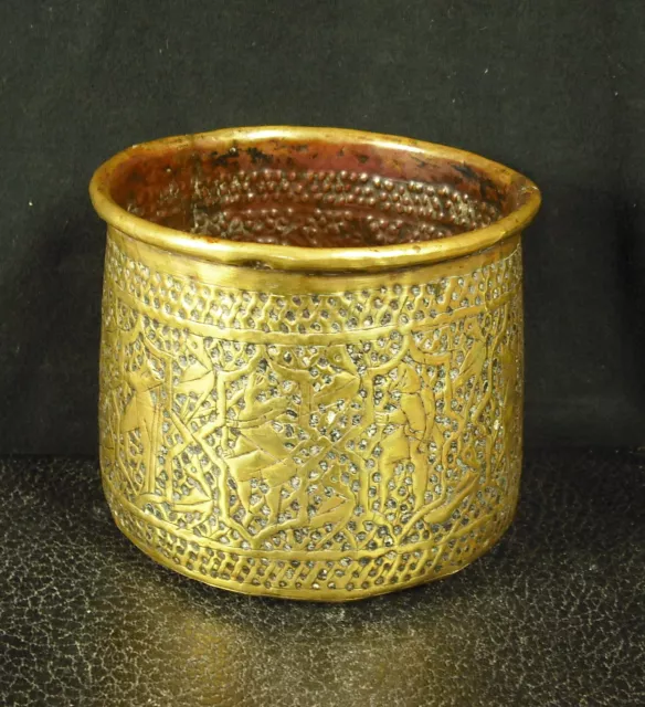 Interessante Pentola Per Libation XIX Th Pakistan Rajahstan India Nord 258 G