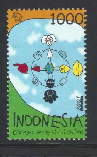 Indonesia #1974 MNH 2001 Dialogue Among Civilizations