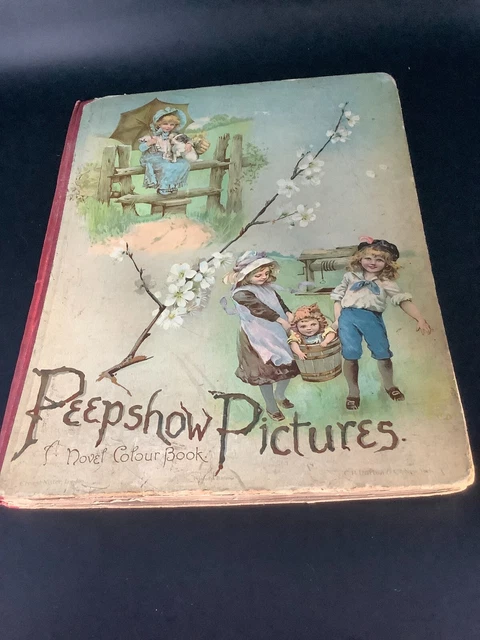 Rare 'Peepshow Pictures' A Novel Pop Up Picture Book For Children 1894