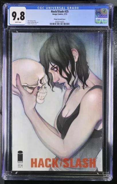 Hack/Slash #25 Cgc 9.8  Jenny Frison Variant Cover Image Comics 3 On Census Rare