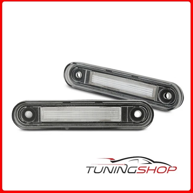 PRME11 COPPIA PLAFONIERE LUCI TARGA MERCEDES W202 W124 W201 TuningShop-TT