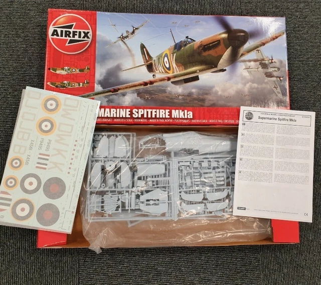 AIRFIX A1200A 124 Supermarine Spitfire Mkla Model Kit Stickers