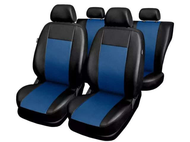 PASSEND FÜR VW Golf 6 Kunstleder Blau Sitzbezüge Schonbezüge Sitzbezug EUR  59,90 - PicClick DE