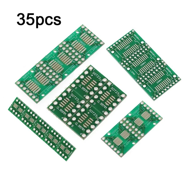 Pcb Adapter Modules KITS IC ADAPTER Board PCB Conversion SMT To Direct Plug Socket 12*12mm ...