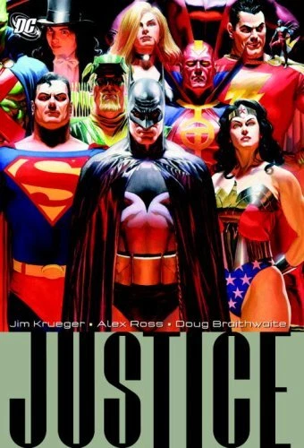 JUSTICE, VOL. 1 By Alex Ross & Jim Krueger **BRAND NEW**