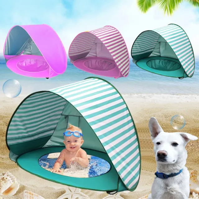 Baby Beach Tent With Pool News 2022 Easy Fold And Unique Sea World Baby Tent