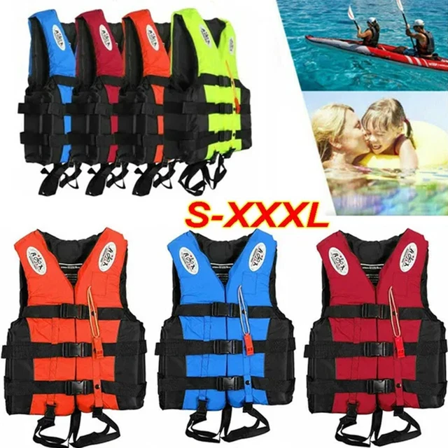 Kid Adult Life Jackets Vest Kayak Buoyancy Aid Sailing Swim Watersport Certified