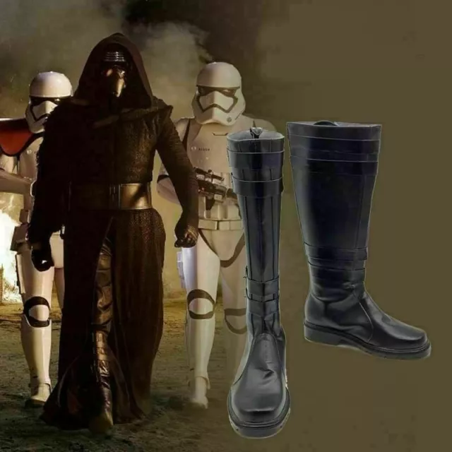 Star Wars 7 The Force Awakens Kylo Ren Cosplay Shoes Boots