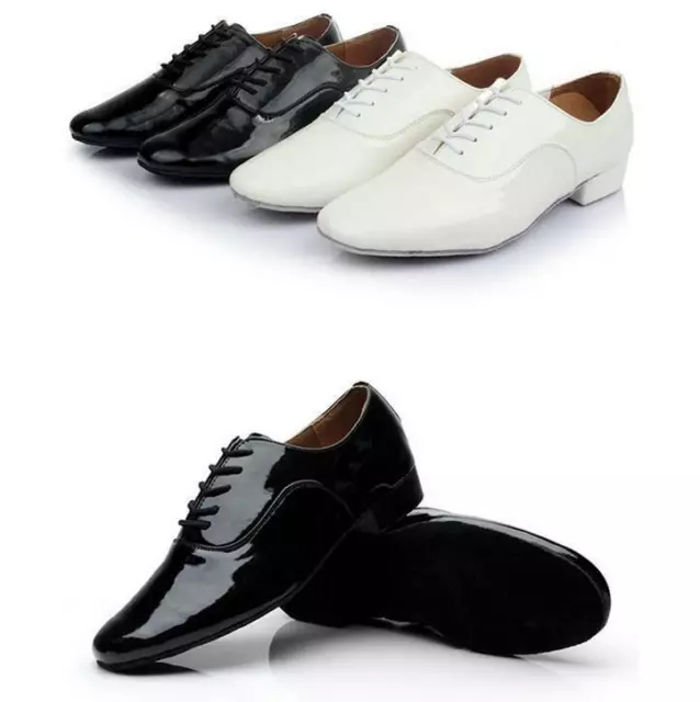 Scarpe da ballo uomo sala da ballo danza latina suola in pelliccia morbida tango jazz scarpe salsa