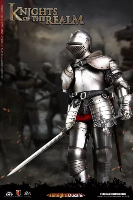 1/6 Coomodel Se036 Famiglia Ducale Diecast Knight - Series Of Empires