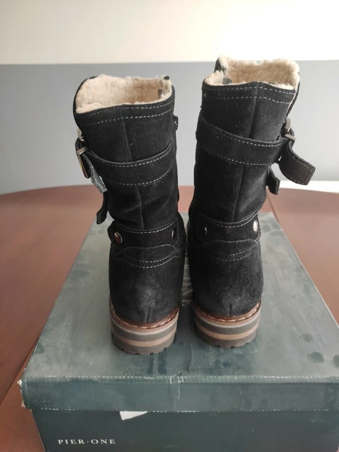 PIER ONE - Bottines Fourrée Noir - Pointure 39  . . . 2