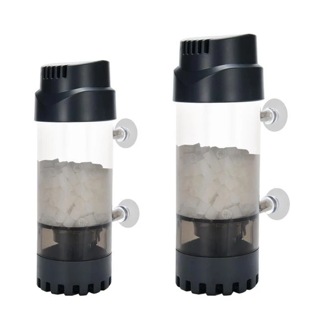 Fluidized Moving Bed Filter Bubble Bio-Media Reactor for Aquarium Fish Tanks
