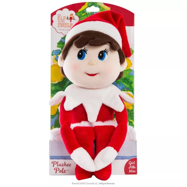 The Elf on The Shelf: Plushee Pal - Blue Eyed GIRL (Light Tone) New in Box NIB