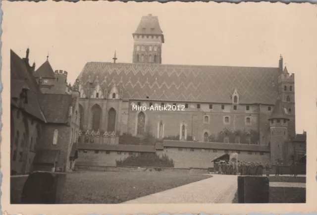 Foto, Wk2, Blick auf Malbork Marienburg, Polen, 1941, 01 (N)50614