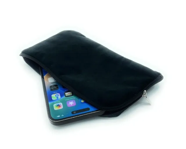 Reissverschluss Handy Tasche XXL Soft Case Etui für Apple iPhone 15 Pro Max