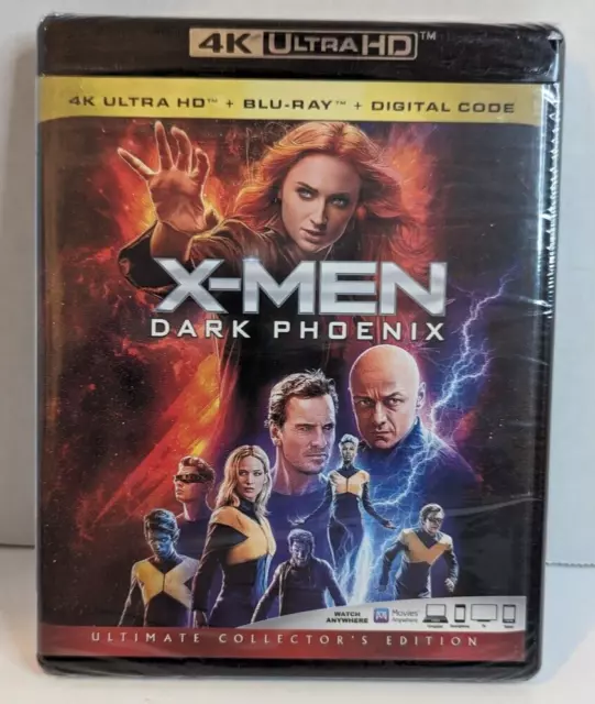 X-Men: Dark Phoenix (Blu-Ray 4k Ultra HD, 2019) ••BRAND NEW••