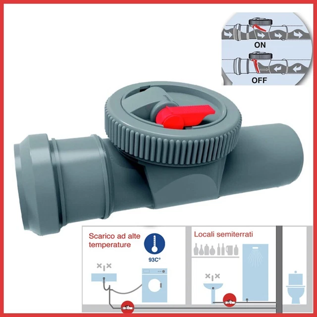 Retro Fit Non Return Valve for 6 (150mm) Clay or Plastic Pipe