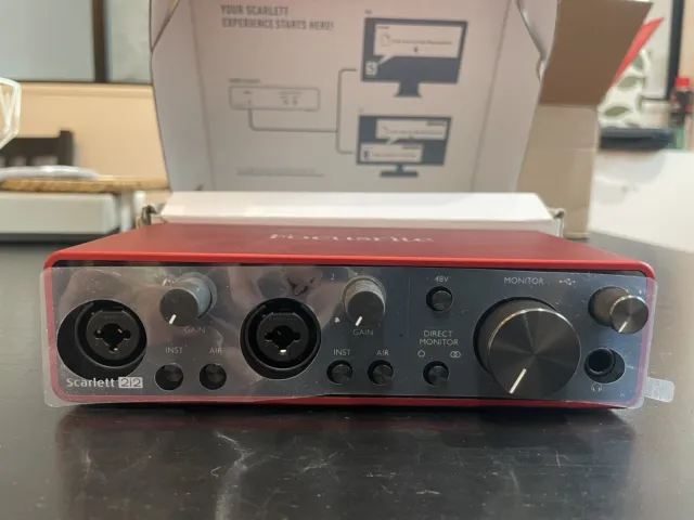 Interface audio USB 24bit / 96khz pour l'enregistrement de podcasting et de  streaming Ultra-Low Latency Plug And P