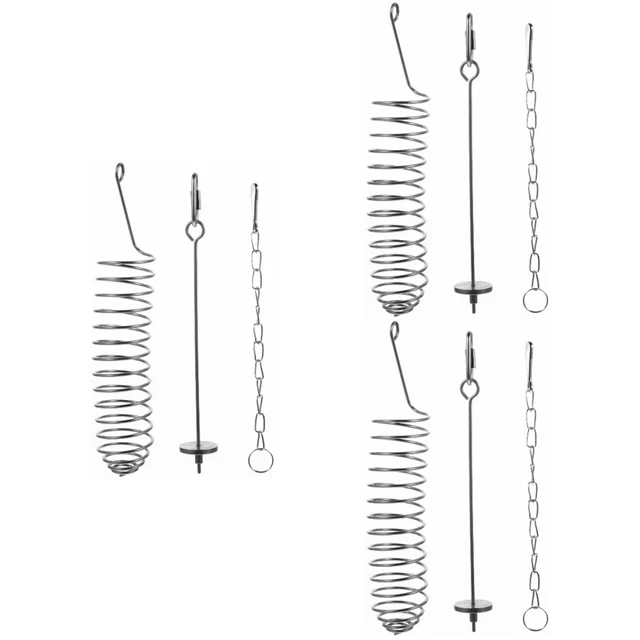 CONTENITORE MANGIME PER Volatili Dispositivo Di Alimentazione Per Volatili Decorazione Outdoor - Foto 6