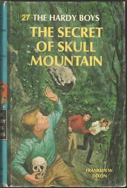 Hardy Boys #27 The Secret of Skull Mountain, PC, b&w mp EP's, revised text, 1975