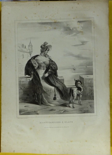 La Duchesse de Berri en dix-sept tableaux par Emile Lefranc 1832 main image 1