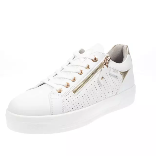 Xti Footwear Sneakers Con Cerniera Bianco - Taglia 38 Scarpe Donna Sneakers