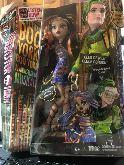 Monster High Boo York Cleo de Nile Doll GUC