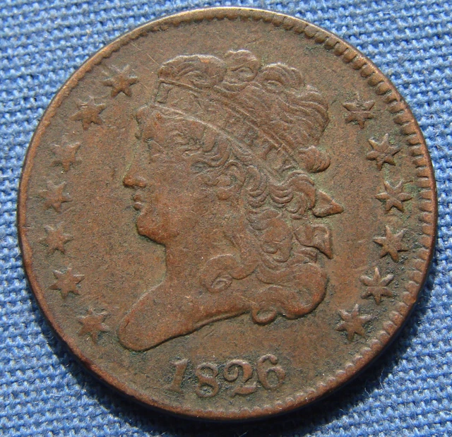 *Nice Looking 1826 Half Cent Classic Head - Estate Fresh*