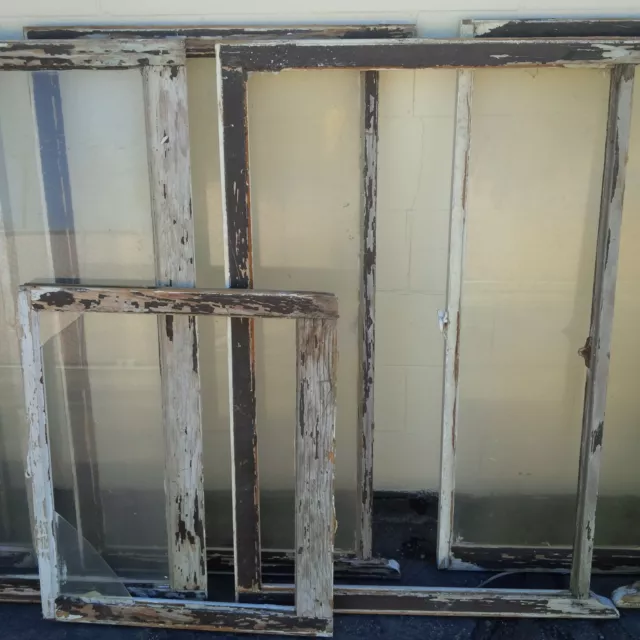 Antique Window Lot California Farmhouse Single Pane w/ Wear Shipping Available$$