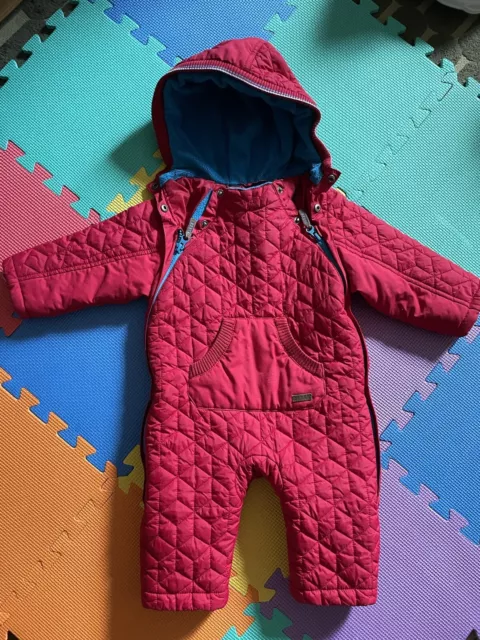 Ted Baker Baby Winter Quilted Overall Jacket Size 9-12 Months