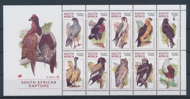 LR49931 South Africa animals fauna flora birds good sheet MNH