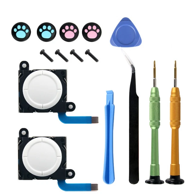 Skull & Co. Replacement Joystick Covers for Nintendo Switch and Switch OLED (Repair Parts
