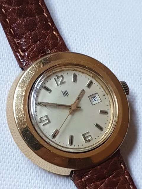 Montre Lip Genève Femme En Or 18 Carats - Modèle 1965 - Mécanique Manuelle - Occasion Fonctionnelle