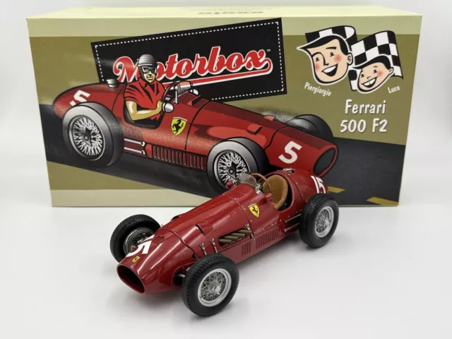 Exoto Ferrari 500 F2 1/18 #15 Motorbox GPC97192 1952 Winner British GP Ascari