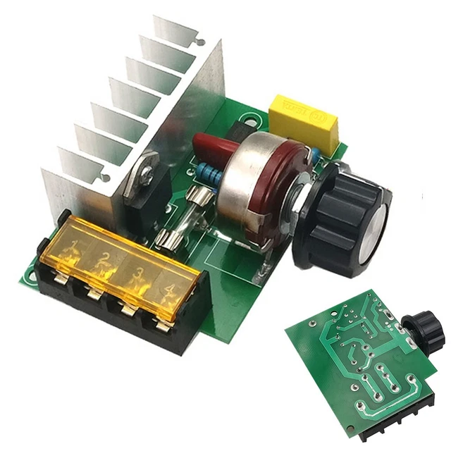 Regolatore Velocità Elettrico Forniture Resistivo Carico Condizioni Scr