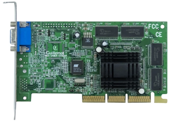 GUILLEMOT NVIDIA RIVA TNT2 M64 32MB MAXI GAMER COUGAR EUR 43,75