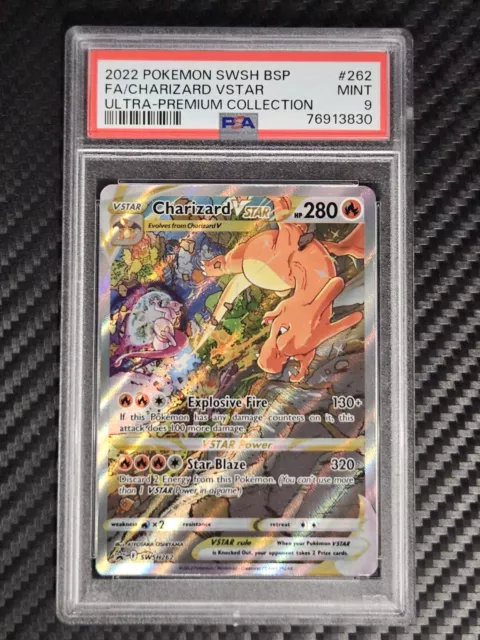 Charizard VSTAR SWSH262 Ultra Premium Collection PSA 9 Mint